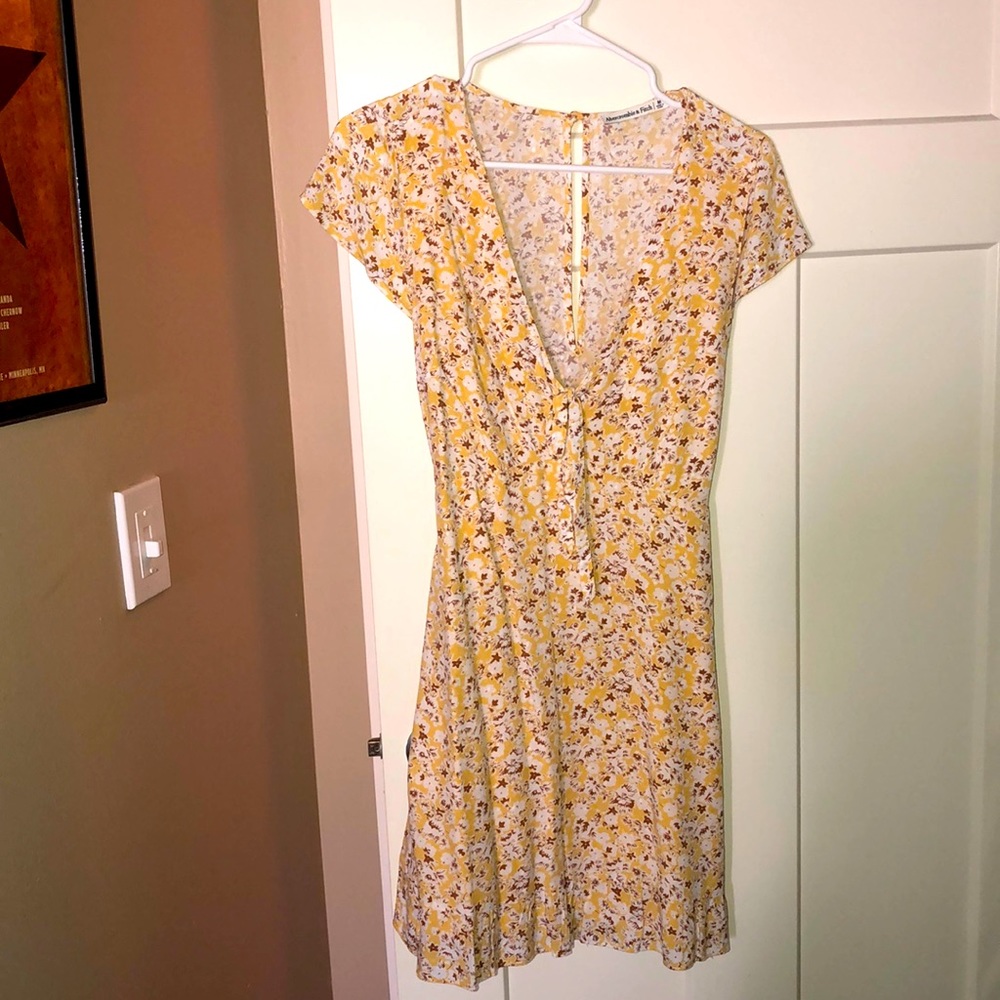 Floral Yellow Dress